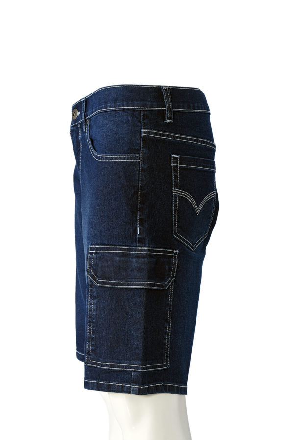 Men carpenter denim short - Image 3