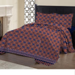 Floral Blocks Bedsheet