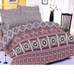 Voilet Pattern Bedset