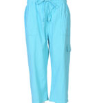 Women Turquoise Scrub Bottom