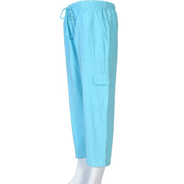 Women Turquoise Scrub Bottom