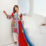 PEL-1062 Piece Lawn Stitched Dress