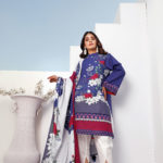 PEL-1092 Piece Lawn Stitched Dress