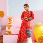 PEL-1422 Piece Lawn Stitched Dress