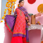 PEL-1442 Piece Lawn Stitched Dress