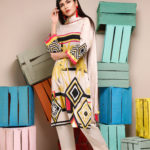 PEL-1302 Piece Lawn Stitched Dress