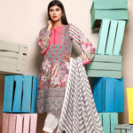 PEL-1332 Piece Lawn Stitched Dress